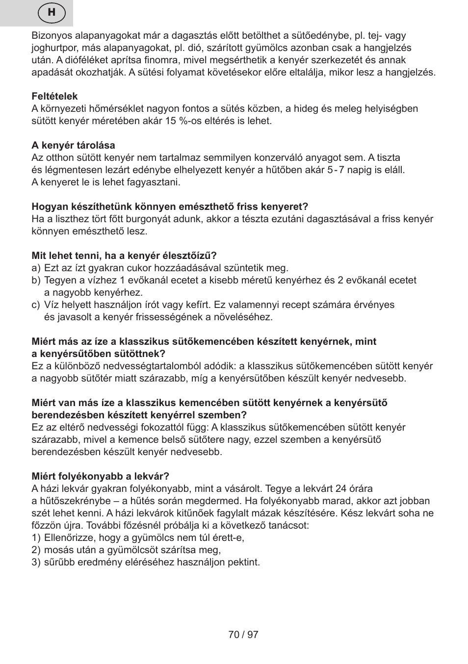 ETA Crustum User Manual | Page 70 / 100