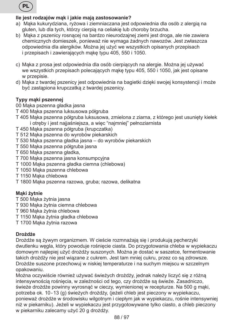 ETA Crustum User Manual | Page 88 / 100