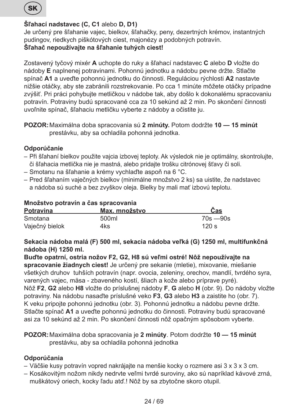 ETA Cabero 4 v 1 User Manual | Page 24 / 72