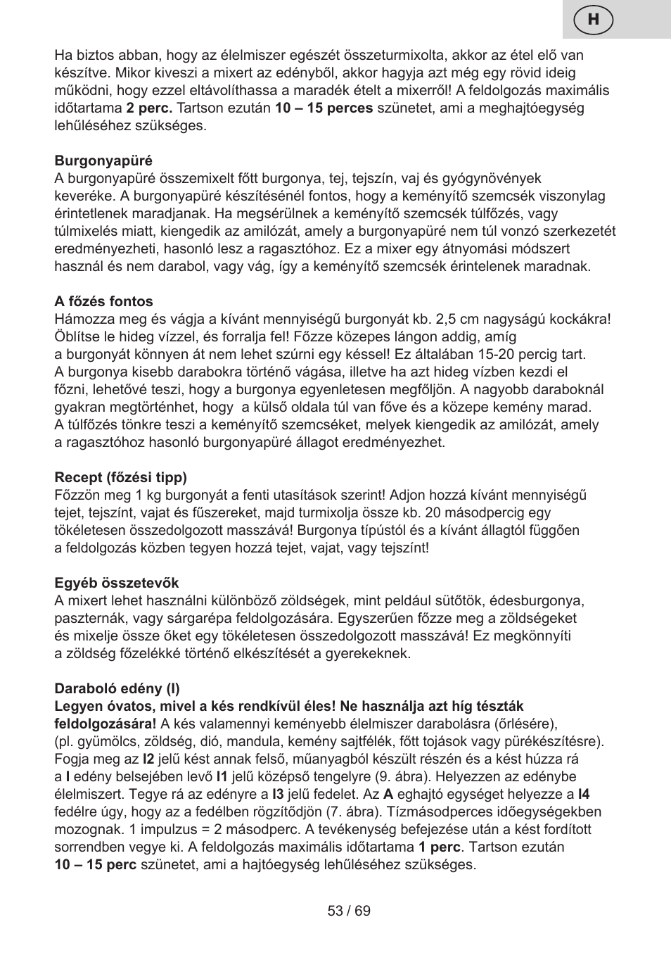 ETA Cabero 4 v 1 User Manual | Page 53 / 72