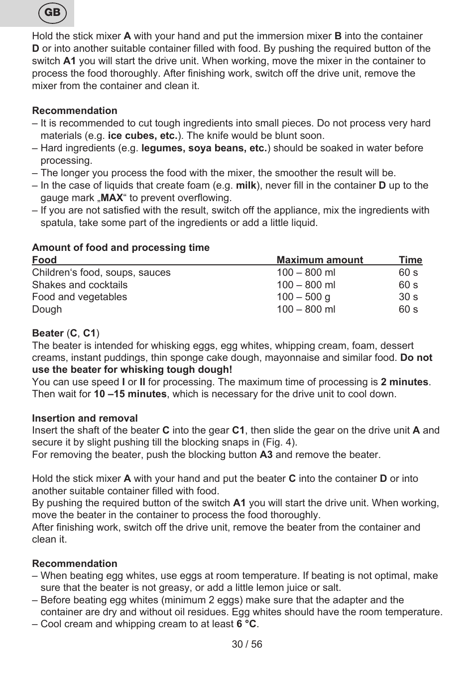 ETA Spesso User Manual | Page 30 / 60