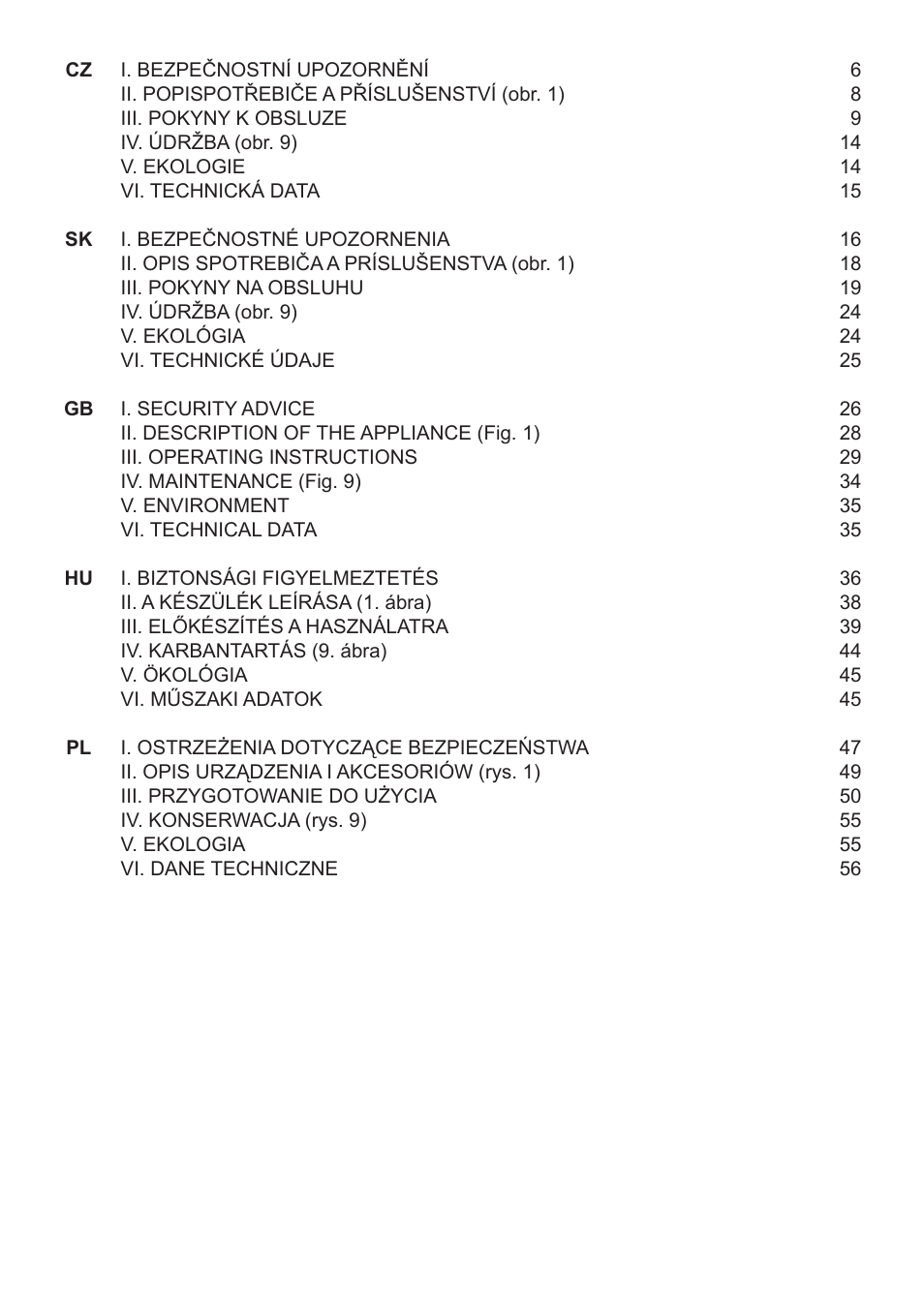 ETA Spesso User Manual | Page 5 / 60