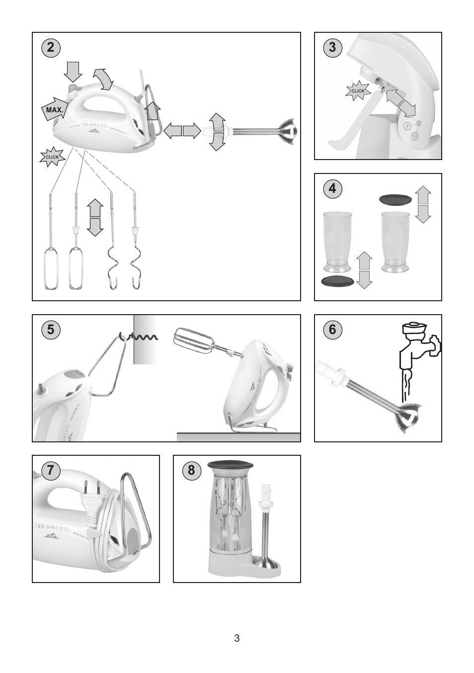ETA Multiplo User Manual | Page 3 / 68