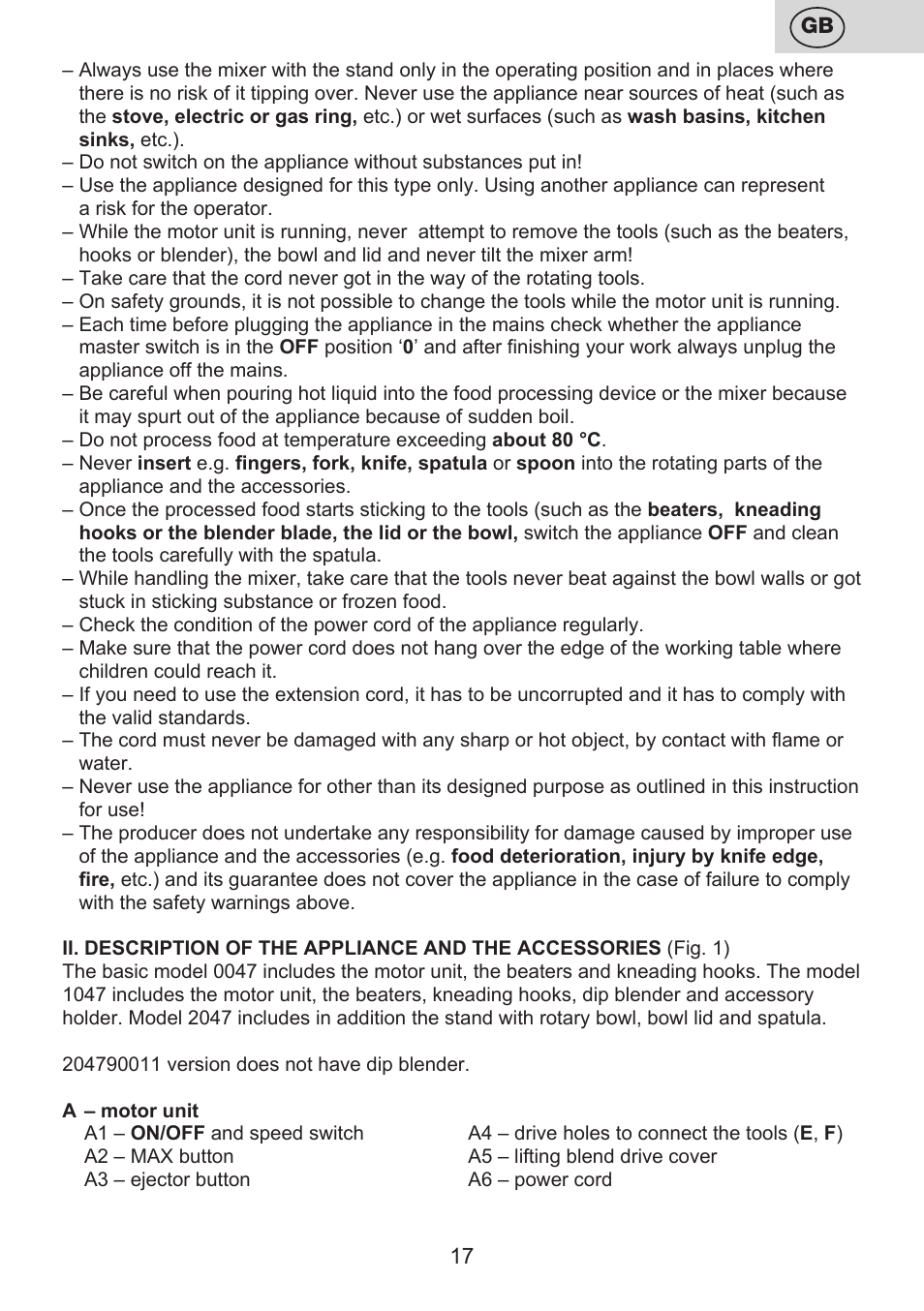 ETA Fresco User Manual | Page 17 / 48
