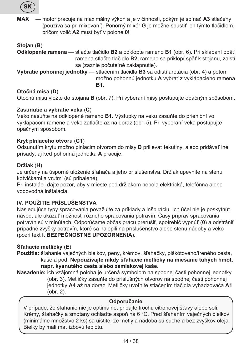 ETA Promise User Manual | Page 14 / 40