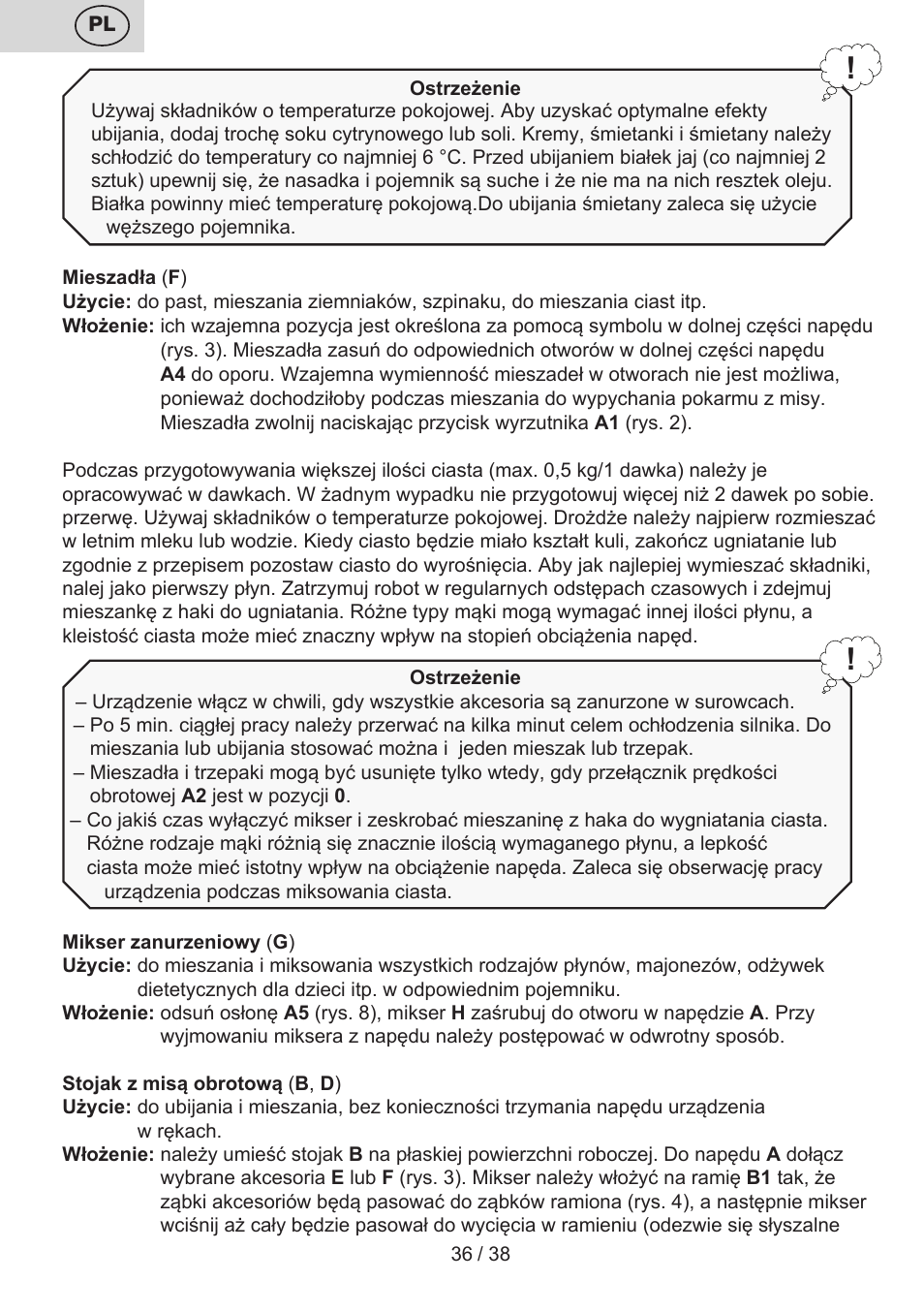 ETA Promise User Manual | Page 36 / 40