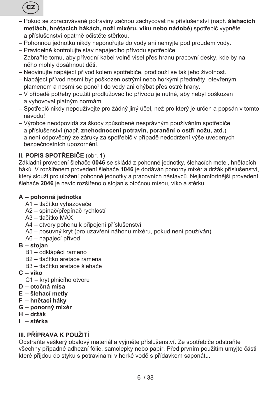 ETA Promise User Manual | Page 6 / 40