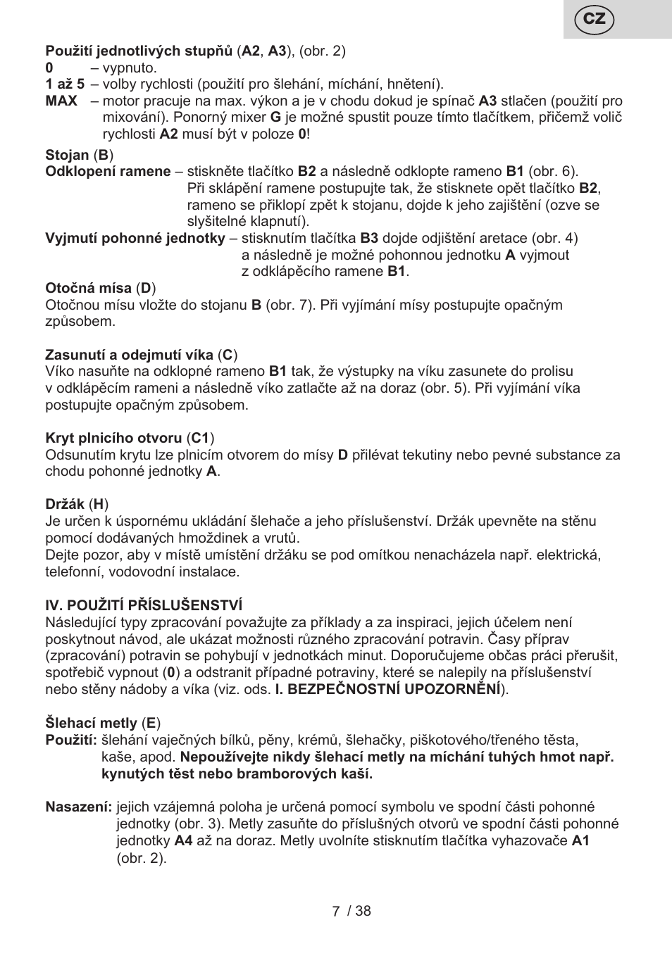 ETA Promise User Manual | Page 7 / 40