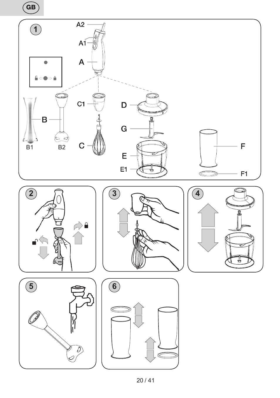 ETA Quatro blade User Manual | Page 20 / 44