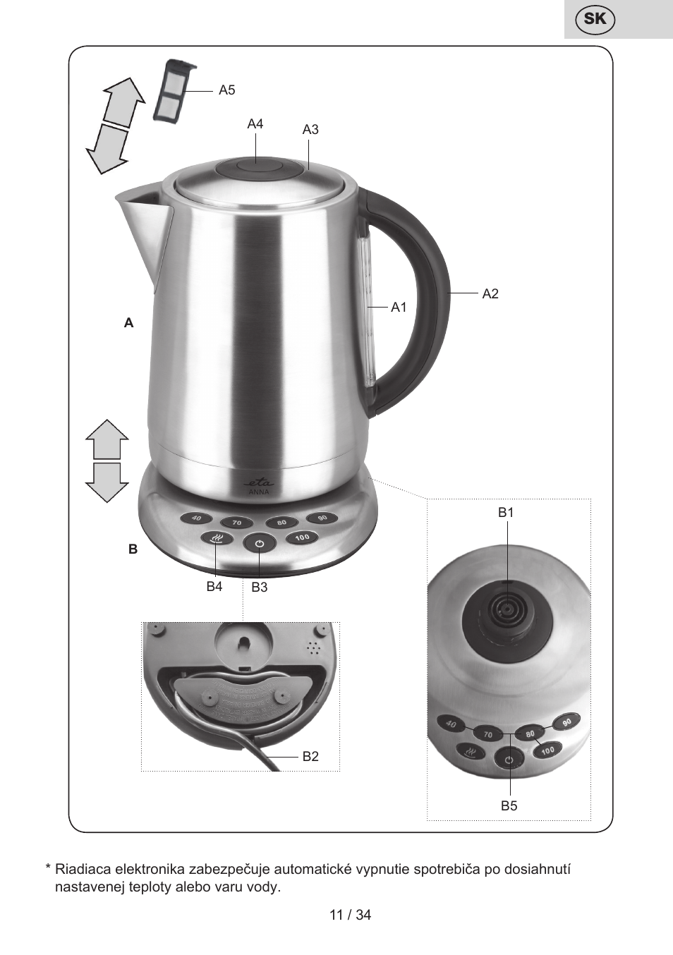 ETA Anna User Manual | Page 11 / 36
