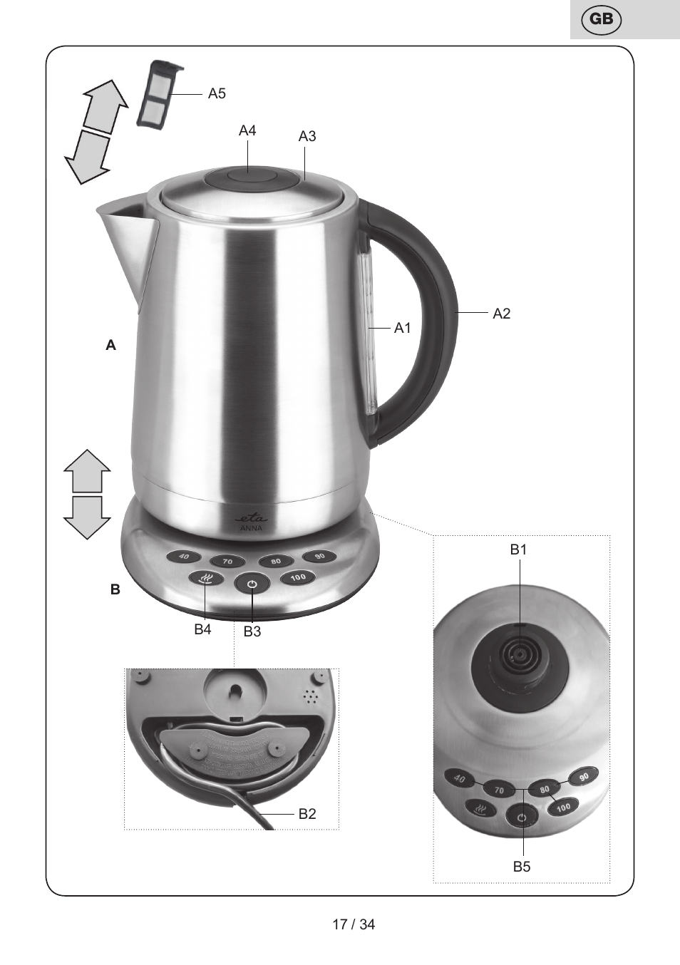 ETA Anna User Manual | Page 17 / 36