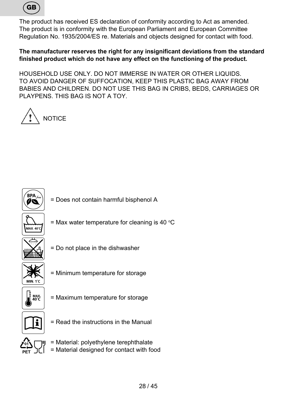 ETA Bublimo User Manual | Page 28 / 48