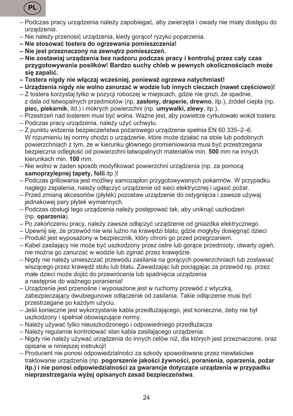 ETA Valori User Manual | Page 24 / 44