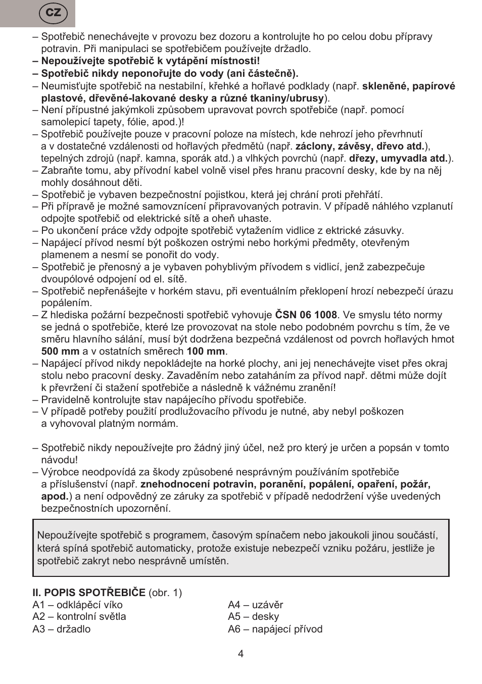 ETA Pievo User Manual | Page 4 / 44