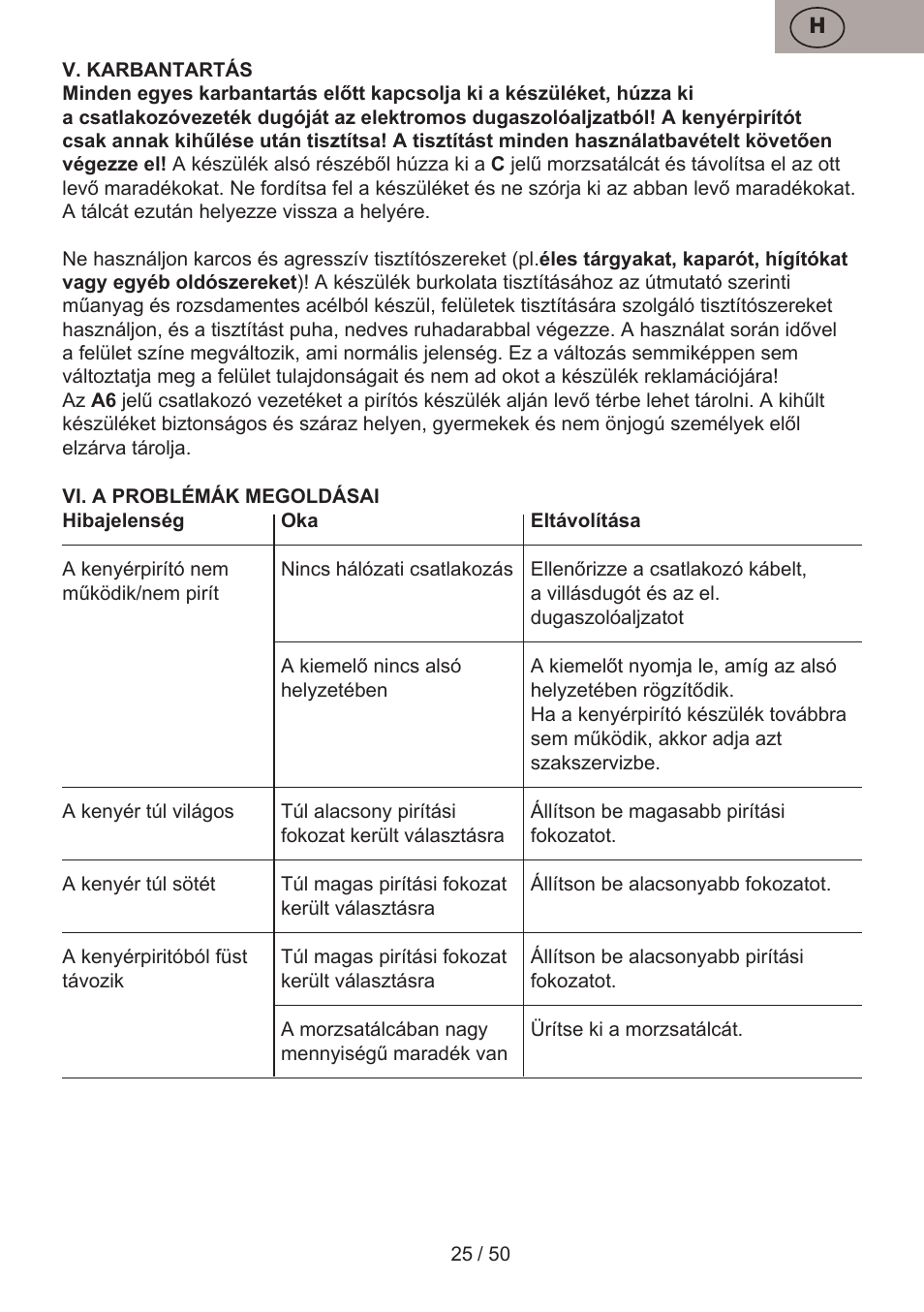 ETA Donny User Manual | Page 25 / 52