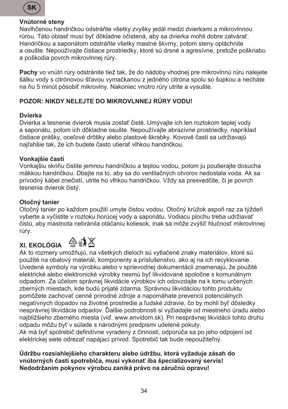 ETA Koloro User Manual | Page 34 / 88