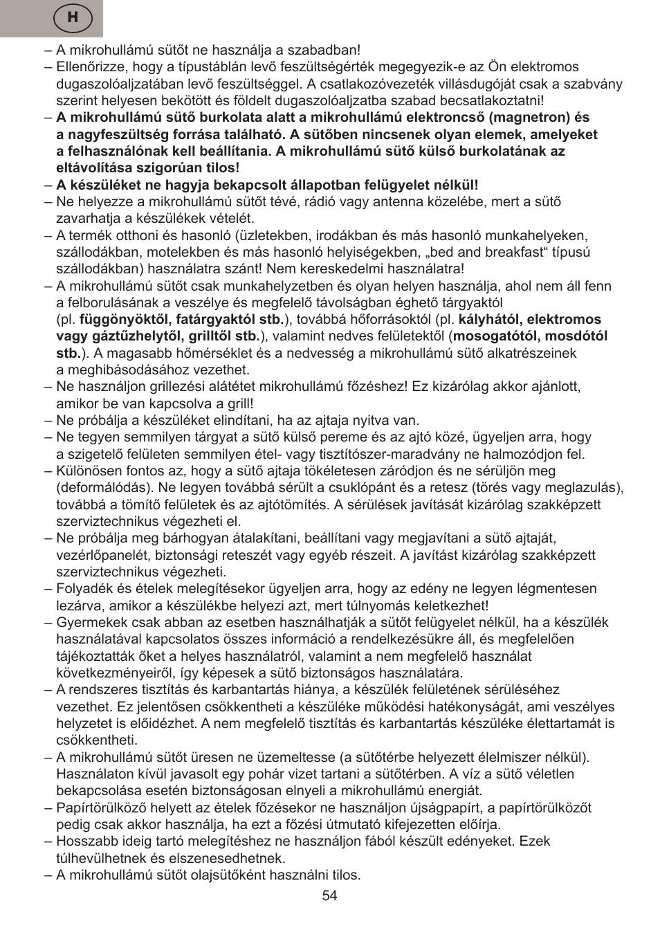 ETA Koloro User Manual | Page 54 / 88