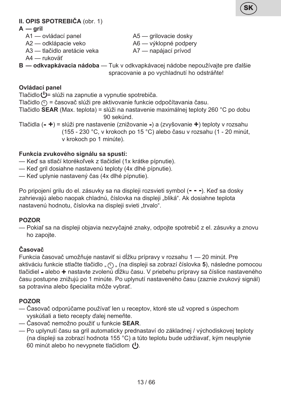 ETA Contact User Manual | Page 13 / 68