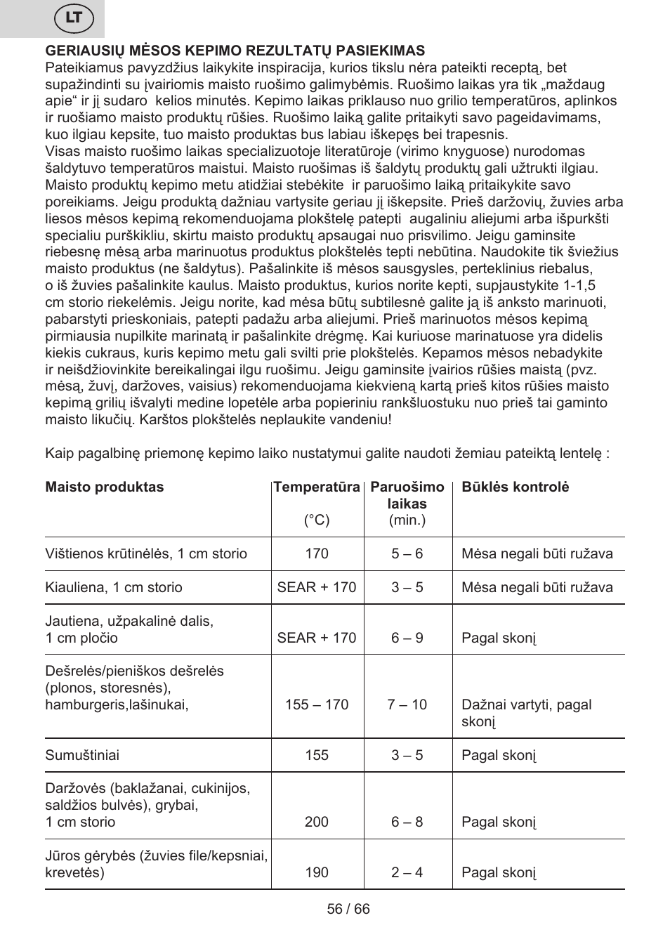 ETA Contact User Manual | Page 56 / 68