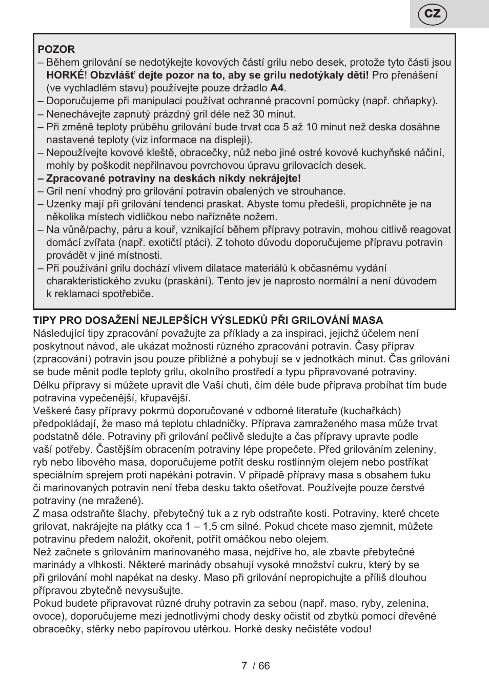 ETA Contact User Manual | Page 7 / 68