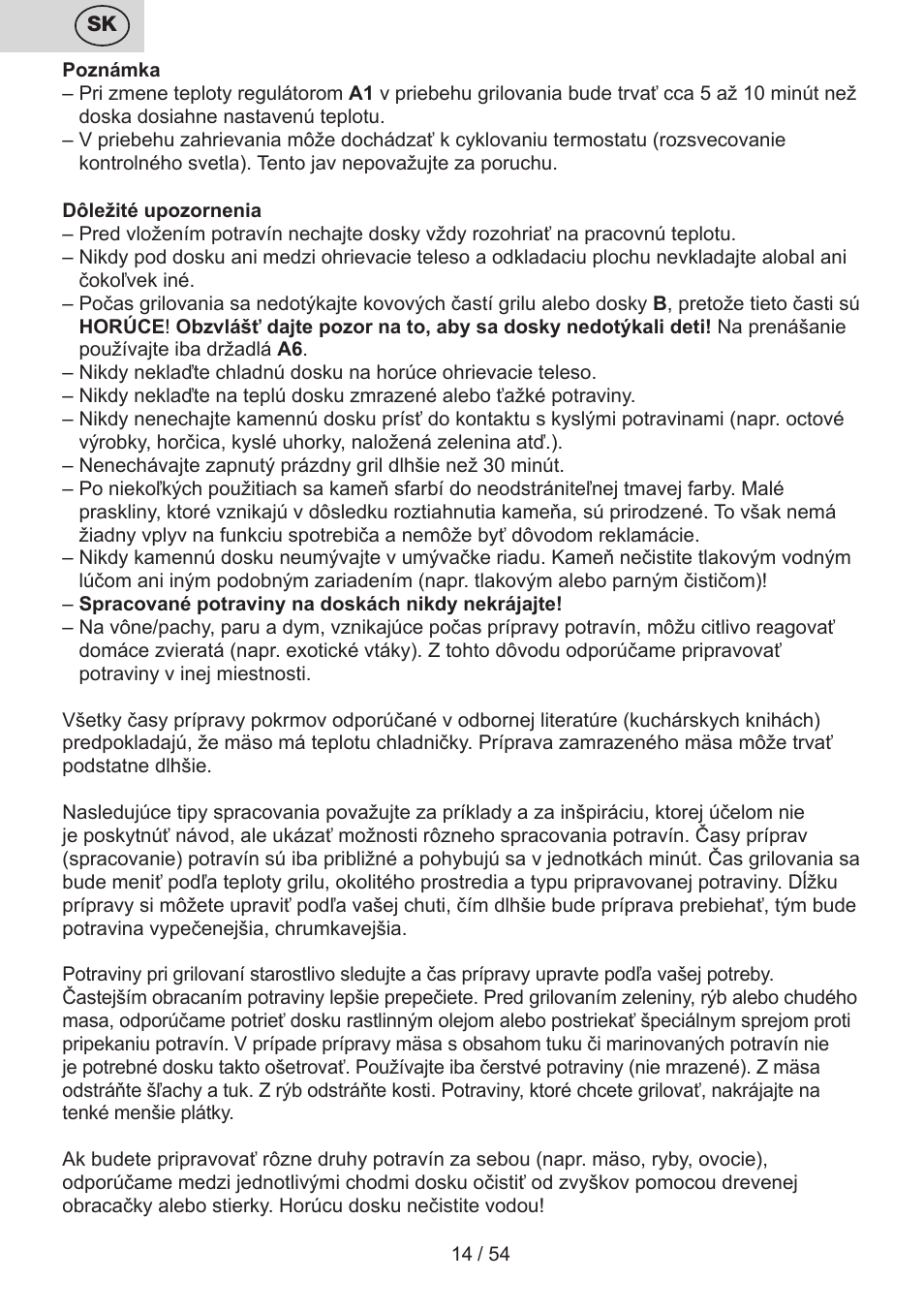 ETA Vital User Manual | Page 14 / 64