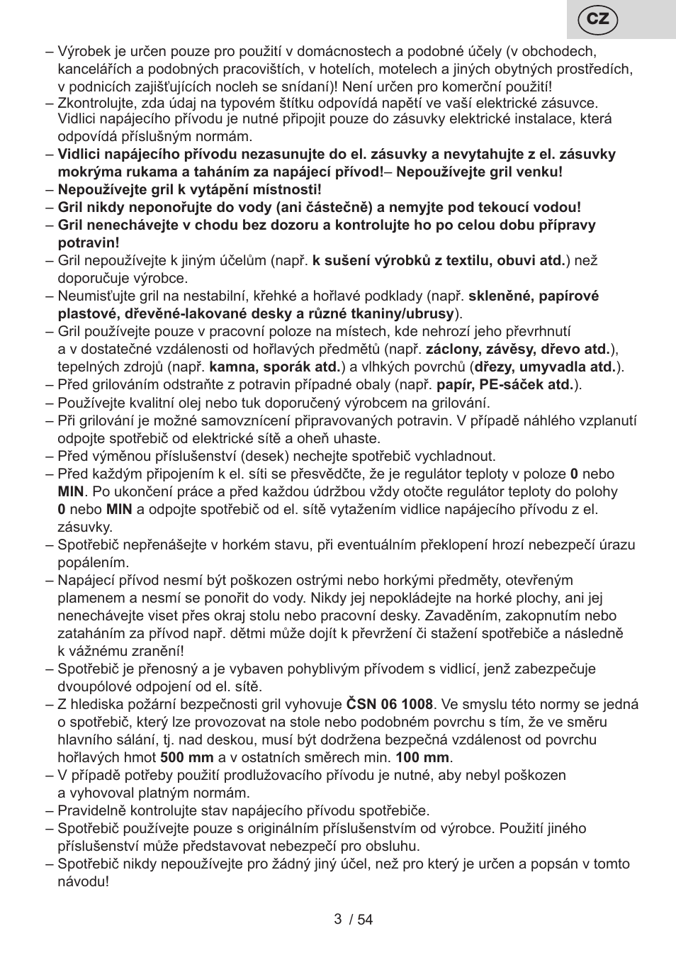 ETA Vital User Manual | Page 3 / 64