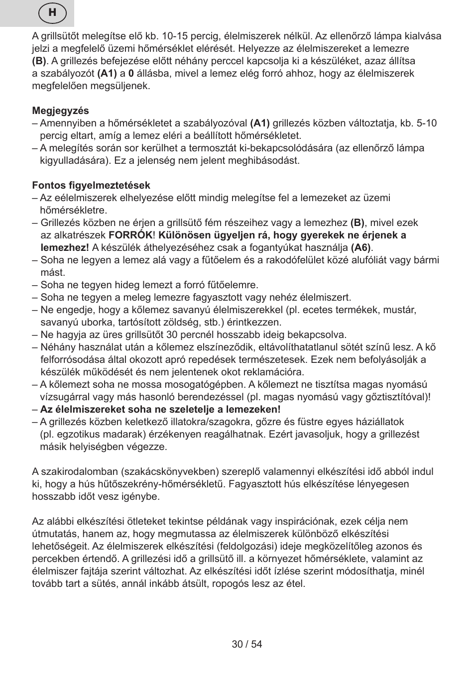 ETA Vital User Manual | Page 30 / 64