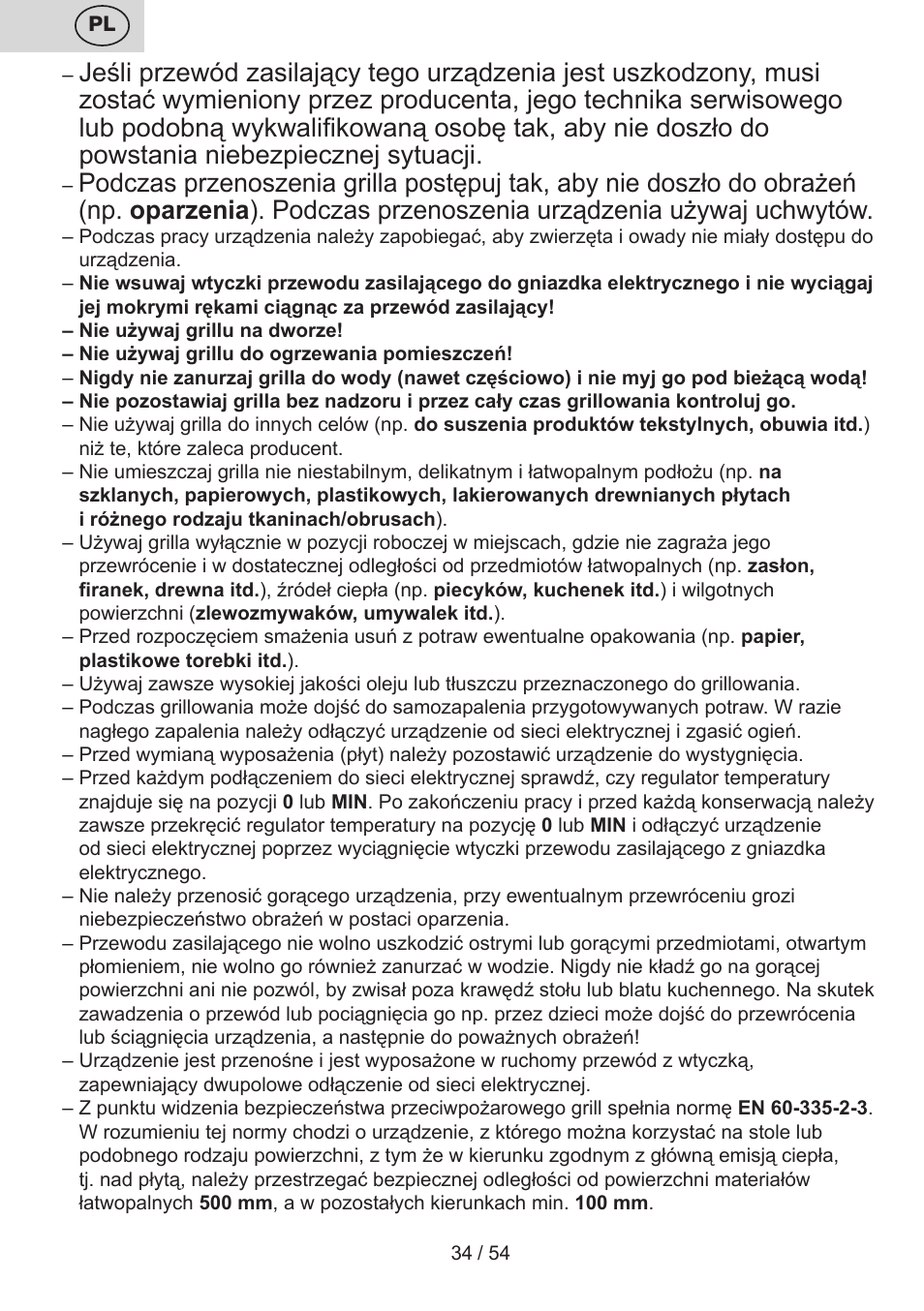 ETA Vital User Manual | Page 34 / 64