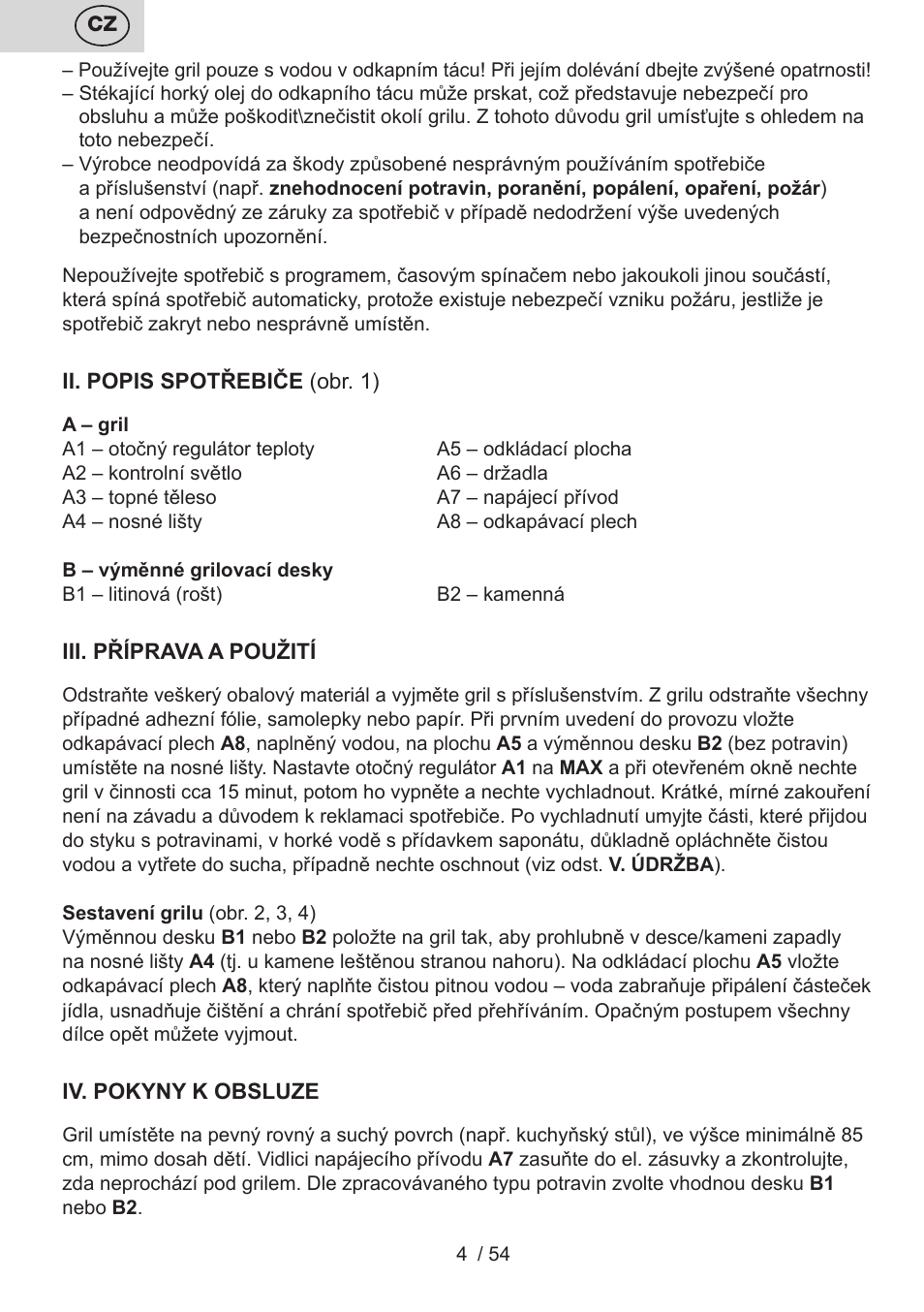 ETA Vital User Manual | Page 4 / 64