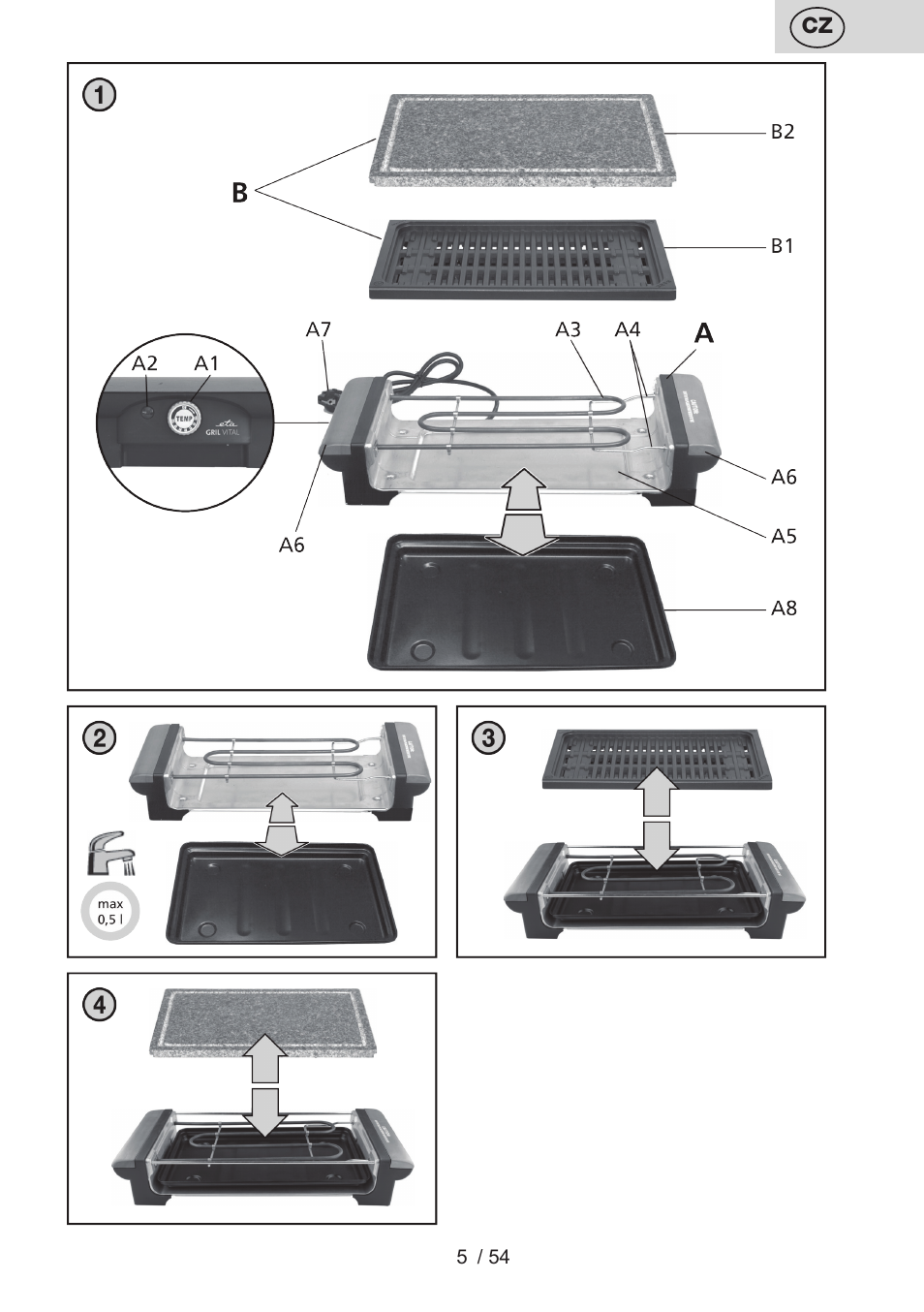 ETA Vital User Manual | Page 5 / 64