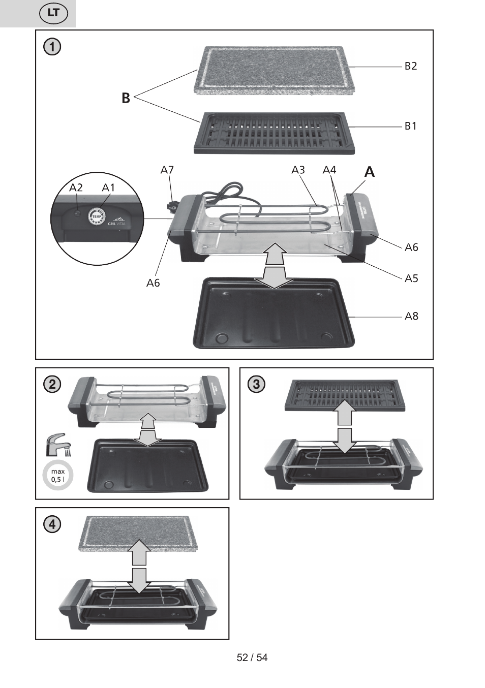 ETA Vital User Manual | Page 52 / 64