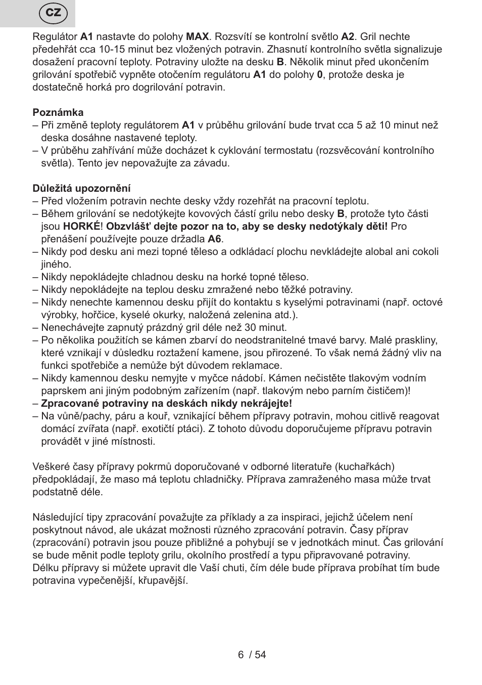 ETA Vital User Manual | Page 6 / 64