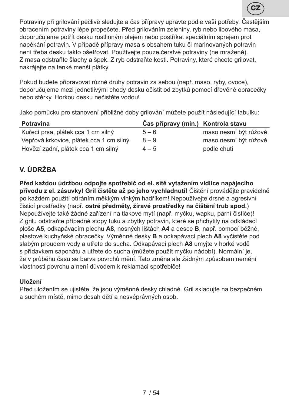 ETA Vital User Manual | Page 7 / 64