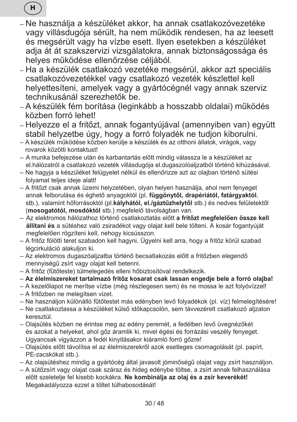 ETA Fricool User Manual | Page 30 / 52