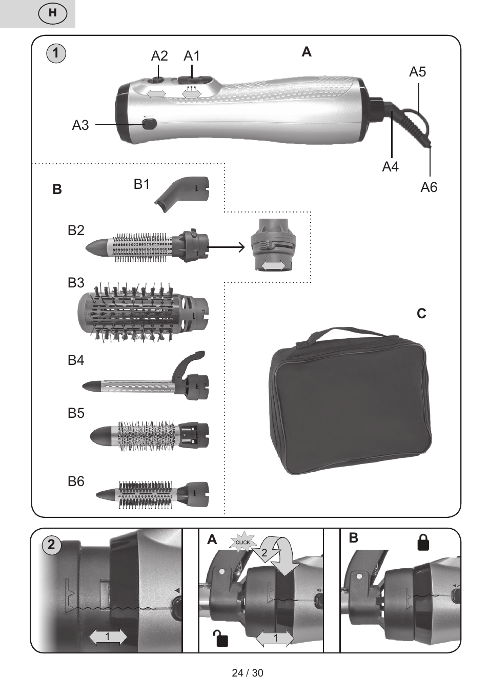 ETA Charlotte User Manual | Page 24 / 32