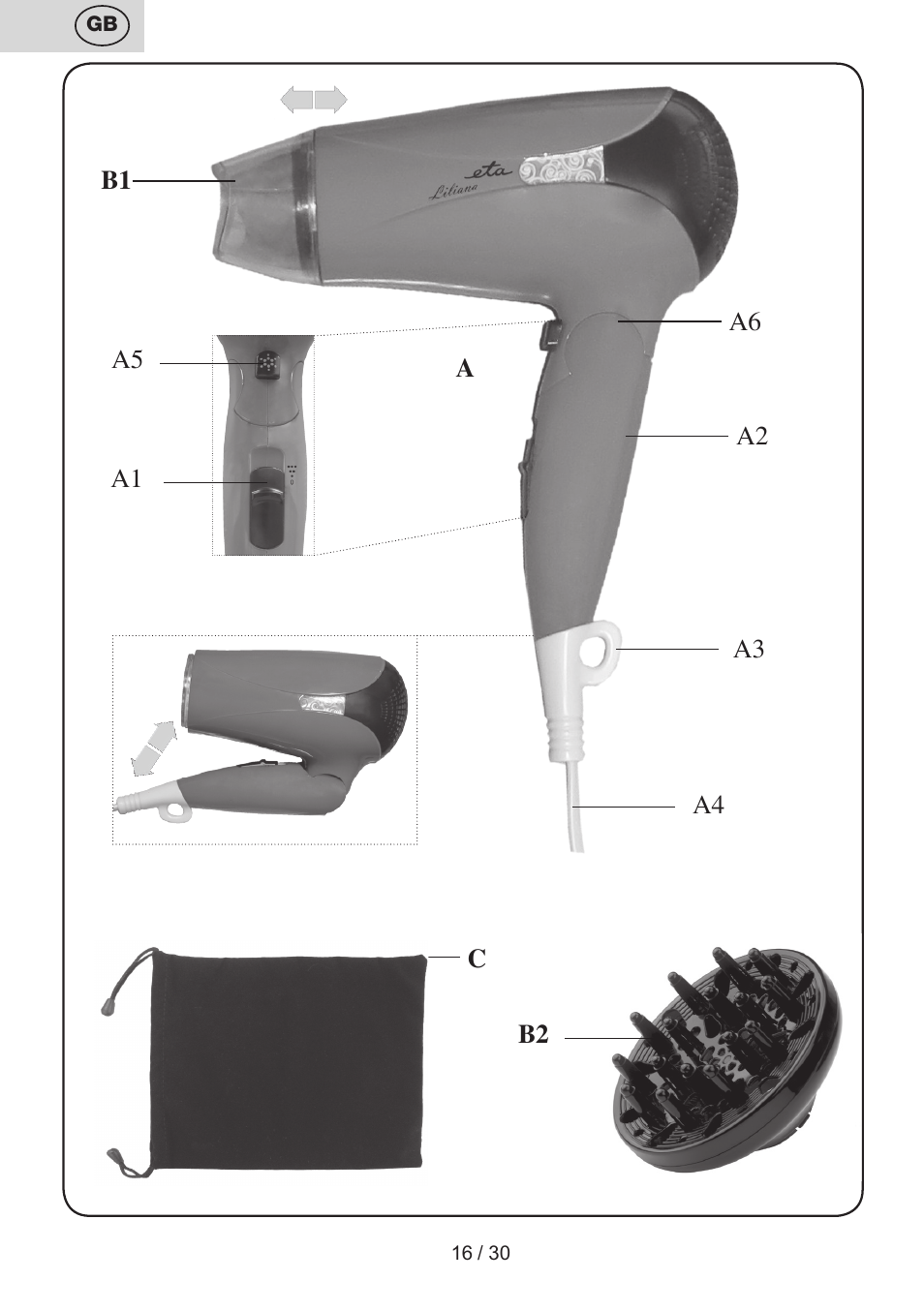 ETA Liliana User Manual | Page 16 / 32