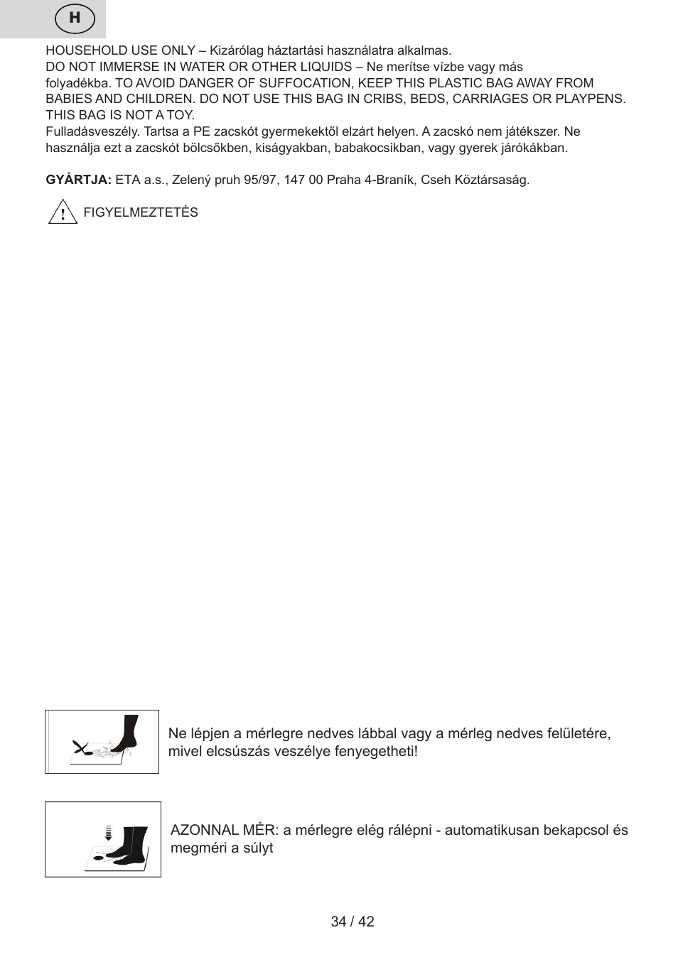 ETA Kate User Manual | Page 34 / 44