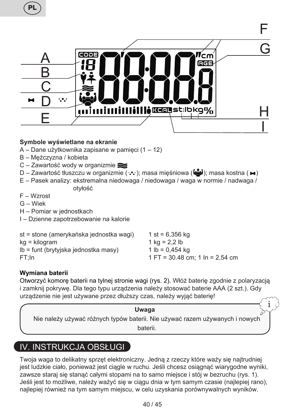 ETA Helen User Manual | Page 40 / 48