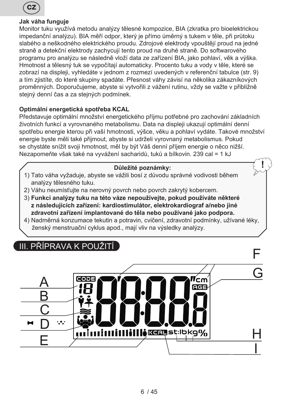 ETA Helen User Manual | Page 6 / 48