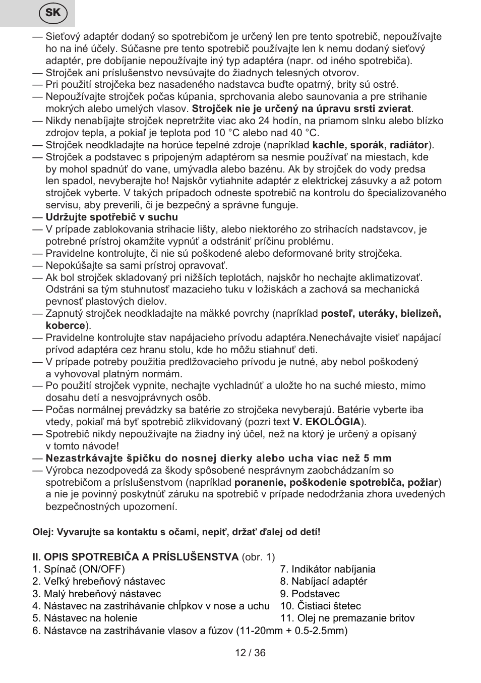 ETA Eddie User Manual | Page 12 / 40