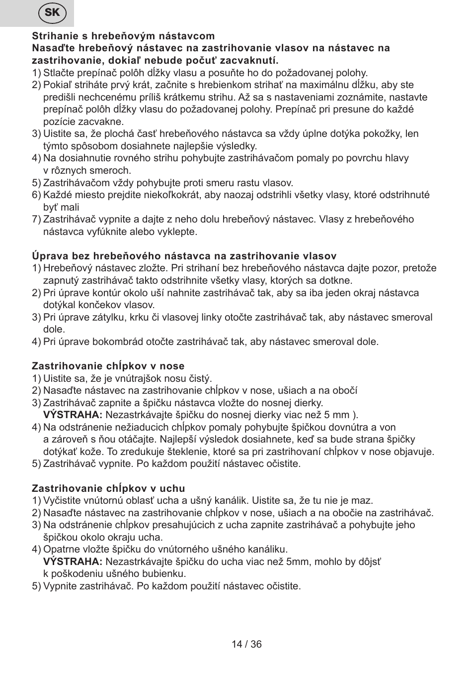 ETA Eddie User Manual | Page 14 / 40