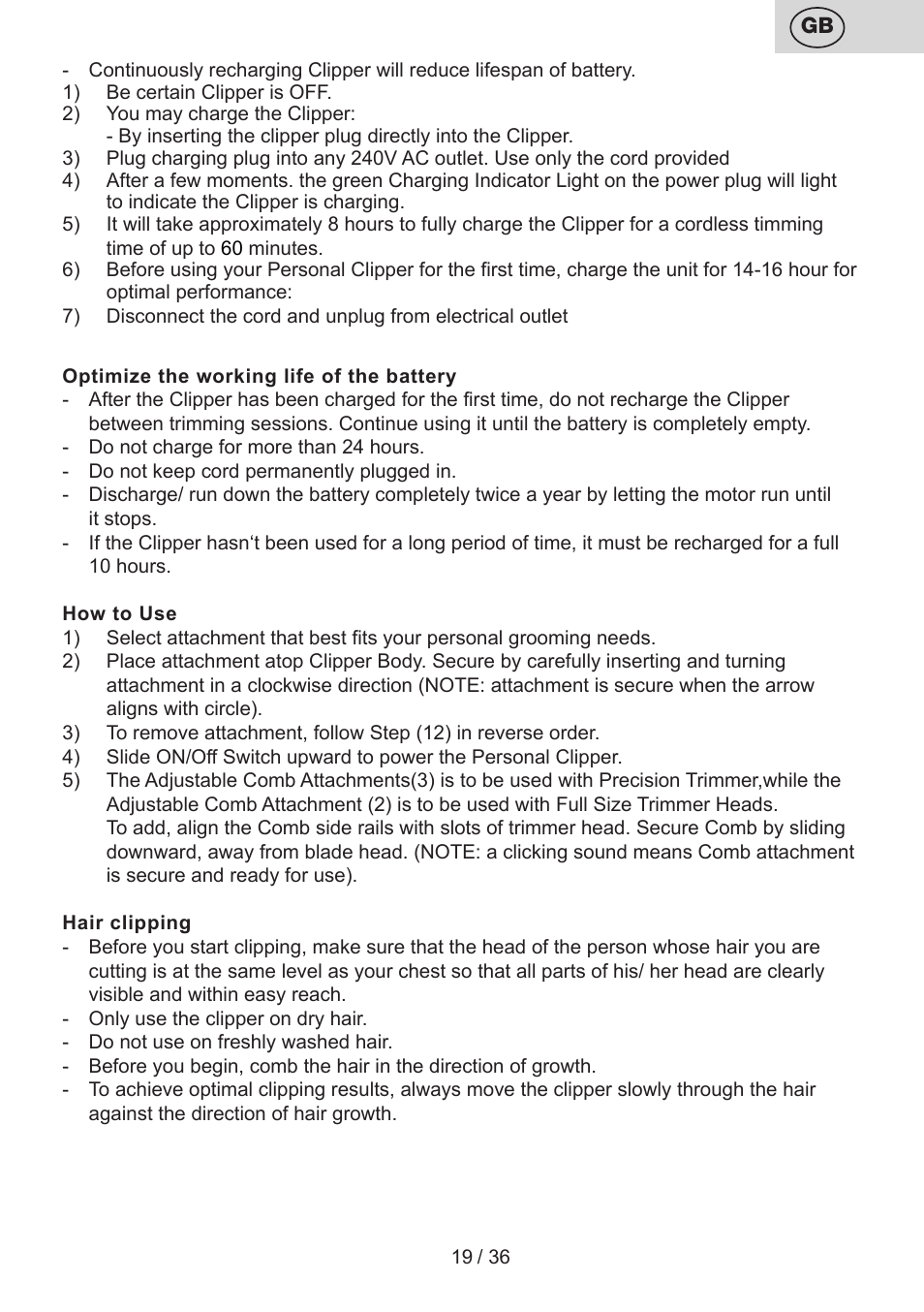 ETA Eddie User Manual | Page 19 / 40