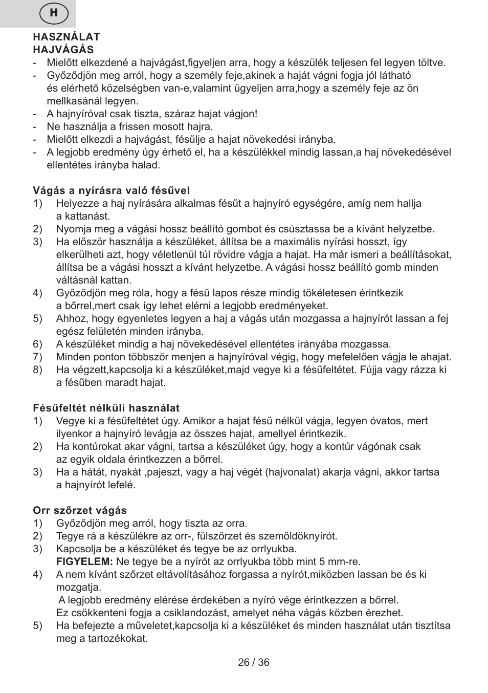 ETA Eddie User Manual | Page 26 / 40