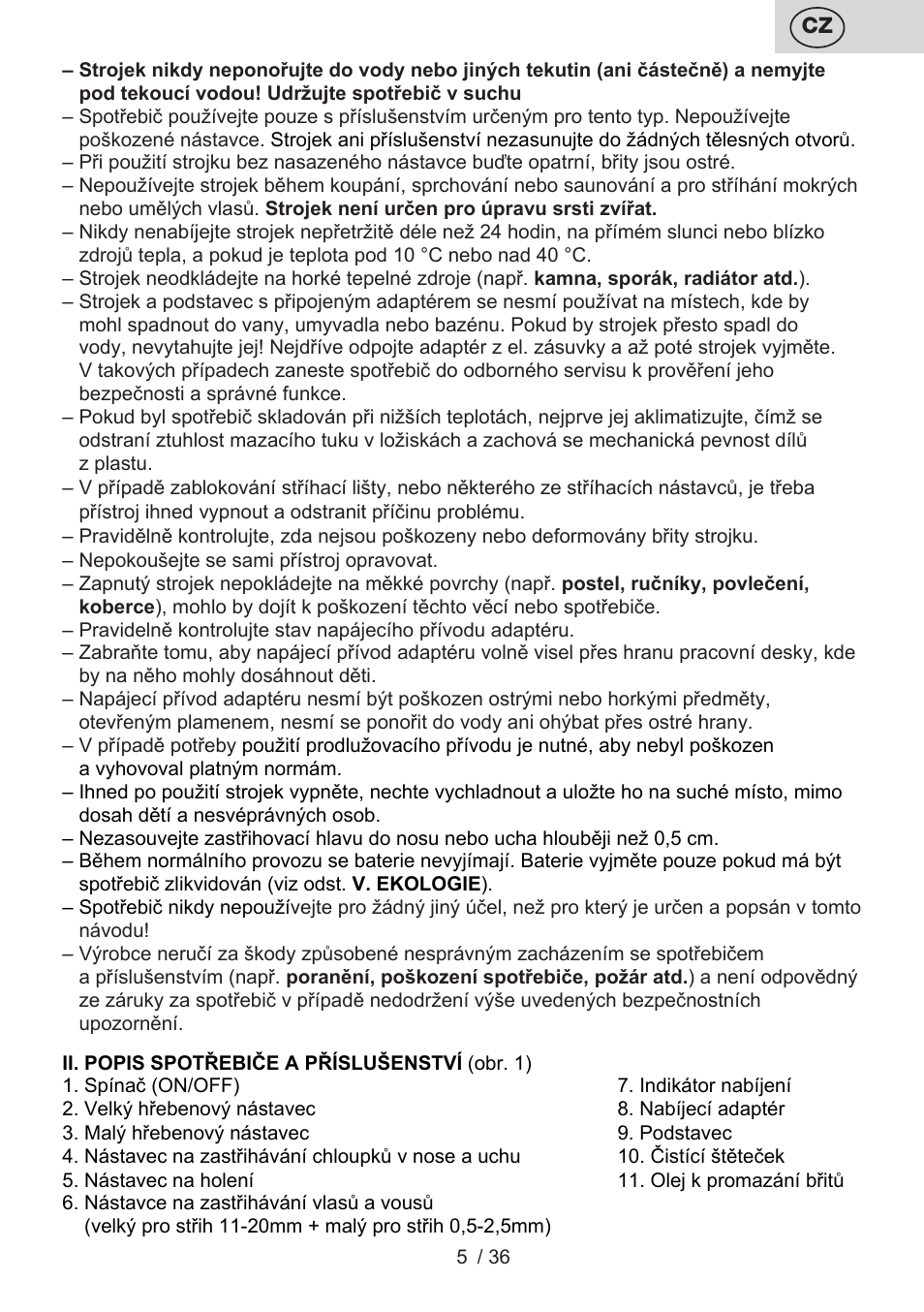 ETA Eddie User Manual | Page 5 / 40