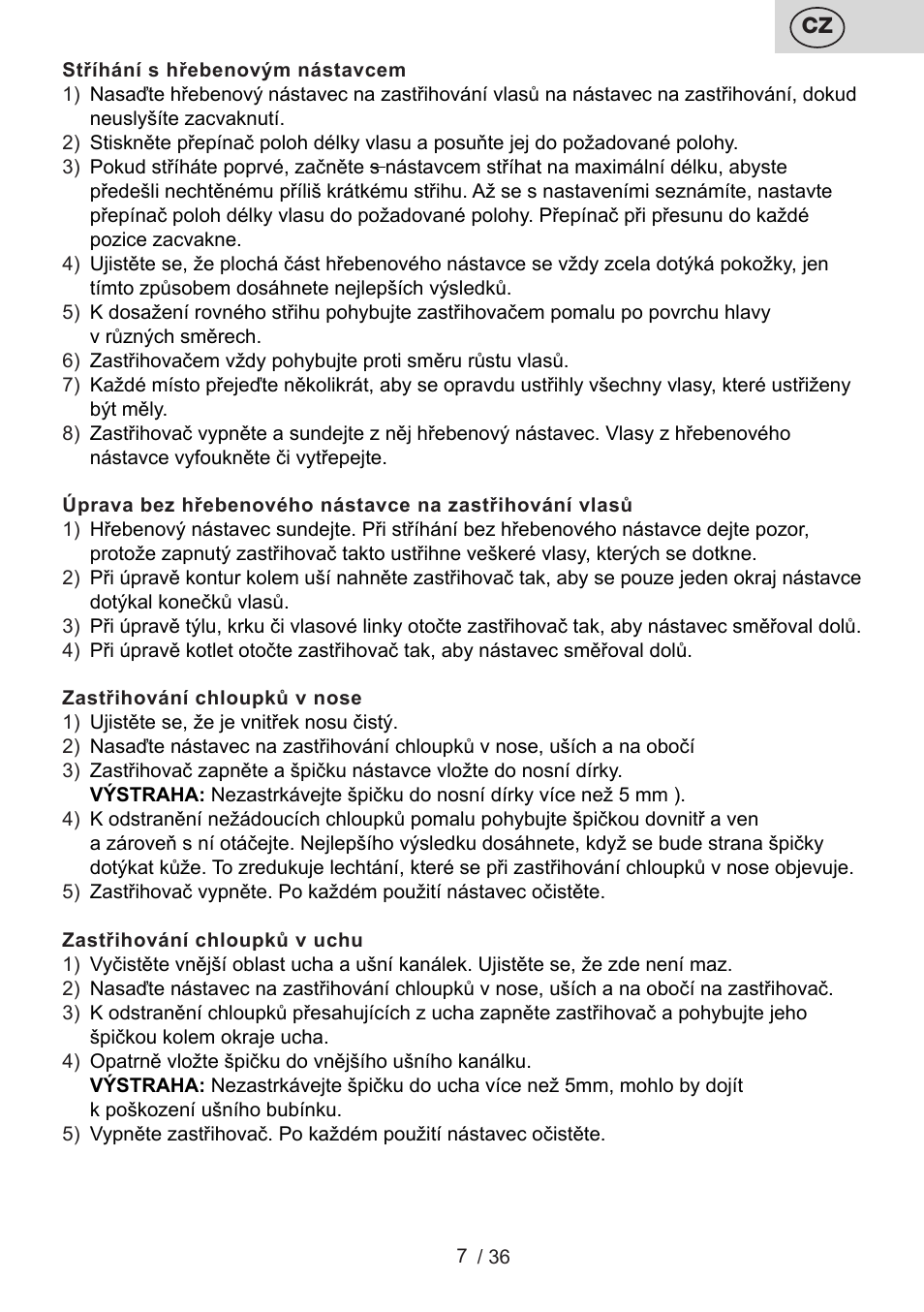 ETA Eddie User Manual | Page 7 / 40