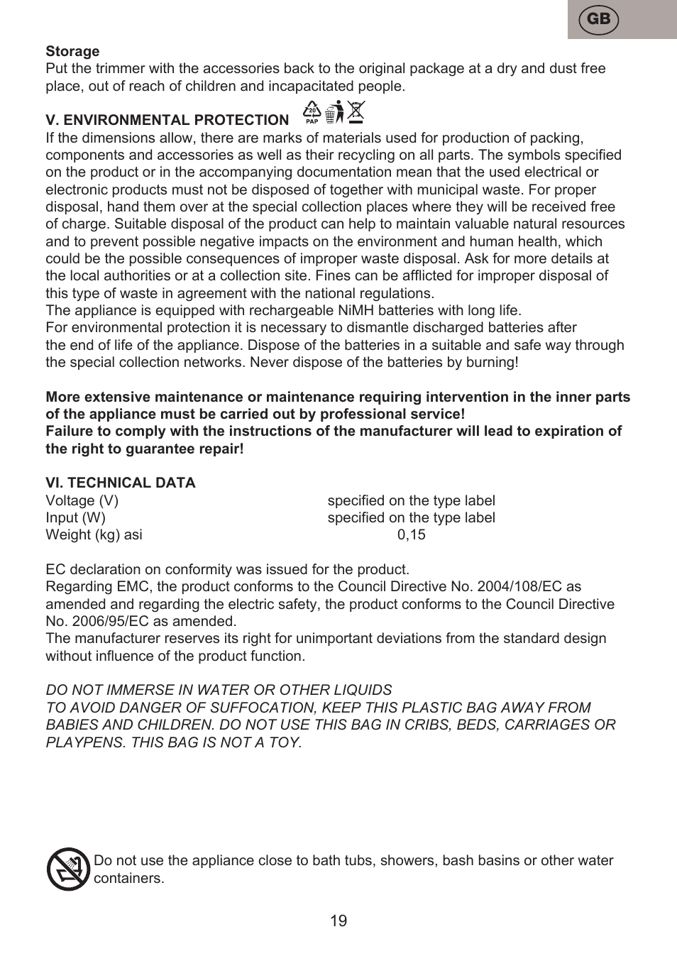 ETA Josh User Manual | Page 19 / 44
