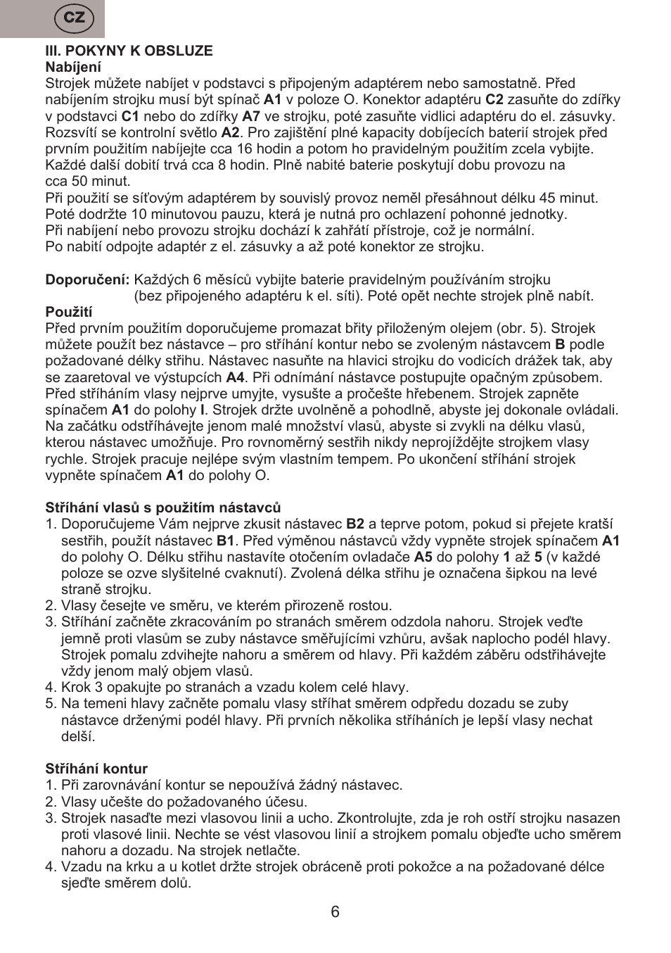 ETA Josh User Manual | Page 6 / 44