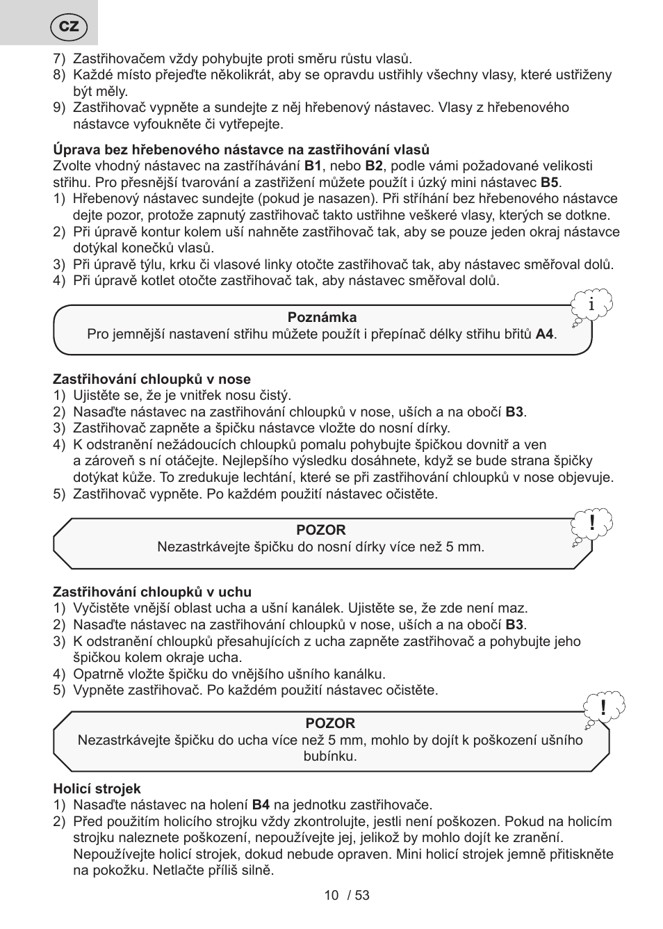 ETA Bruno User Manual | Page 10 / 56