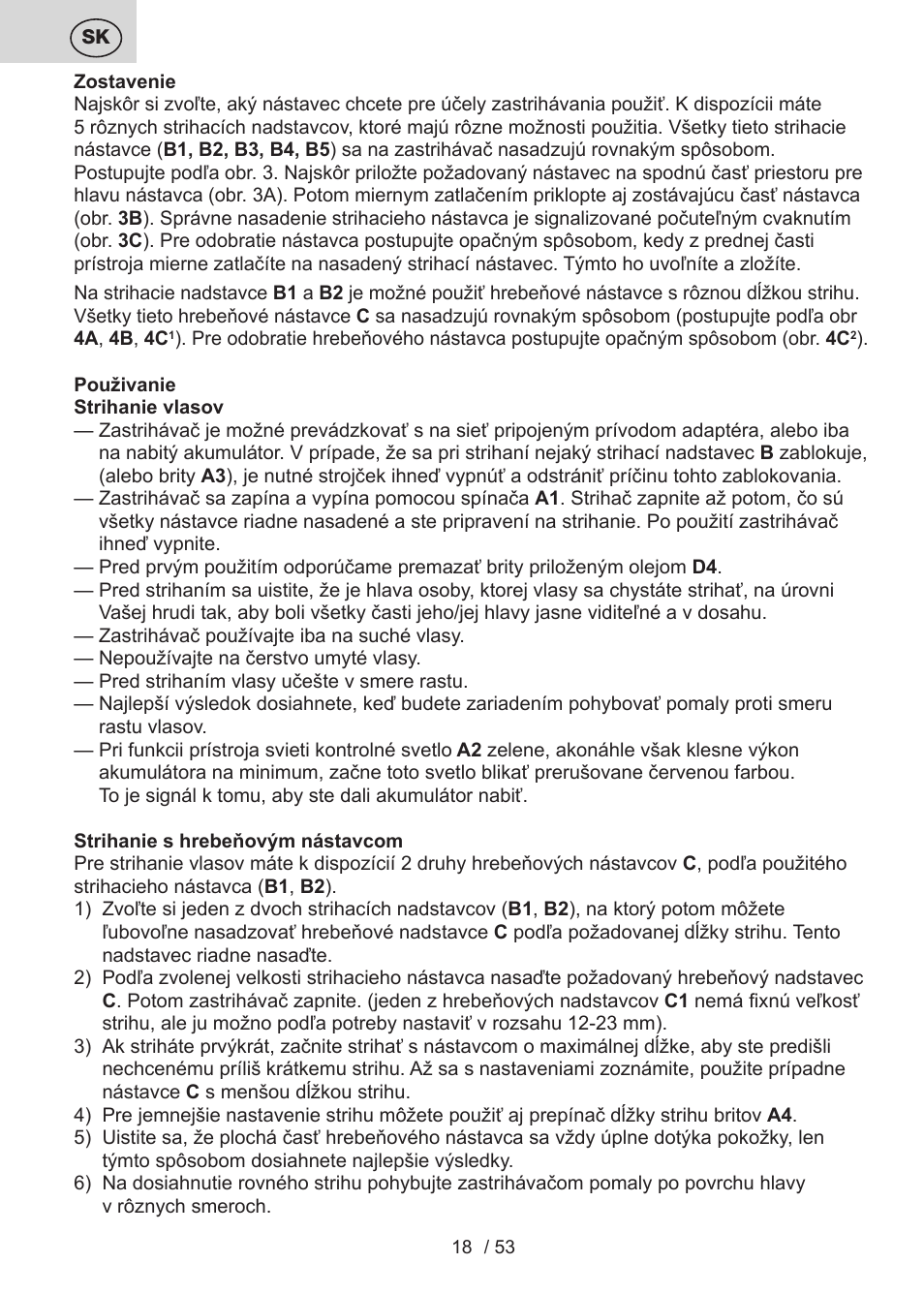 ETA Bruno User Manual | Page 18 / 56