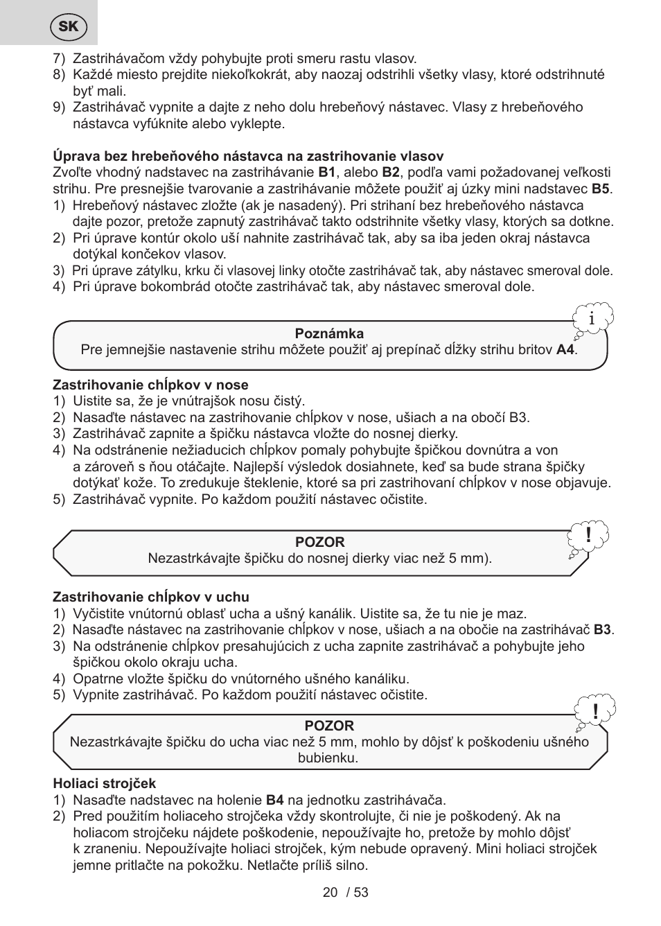 ETA Bruno User Manual | Page 20 / 56